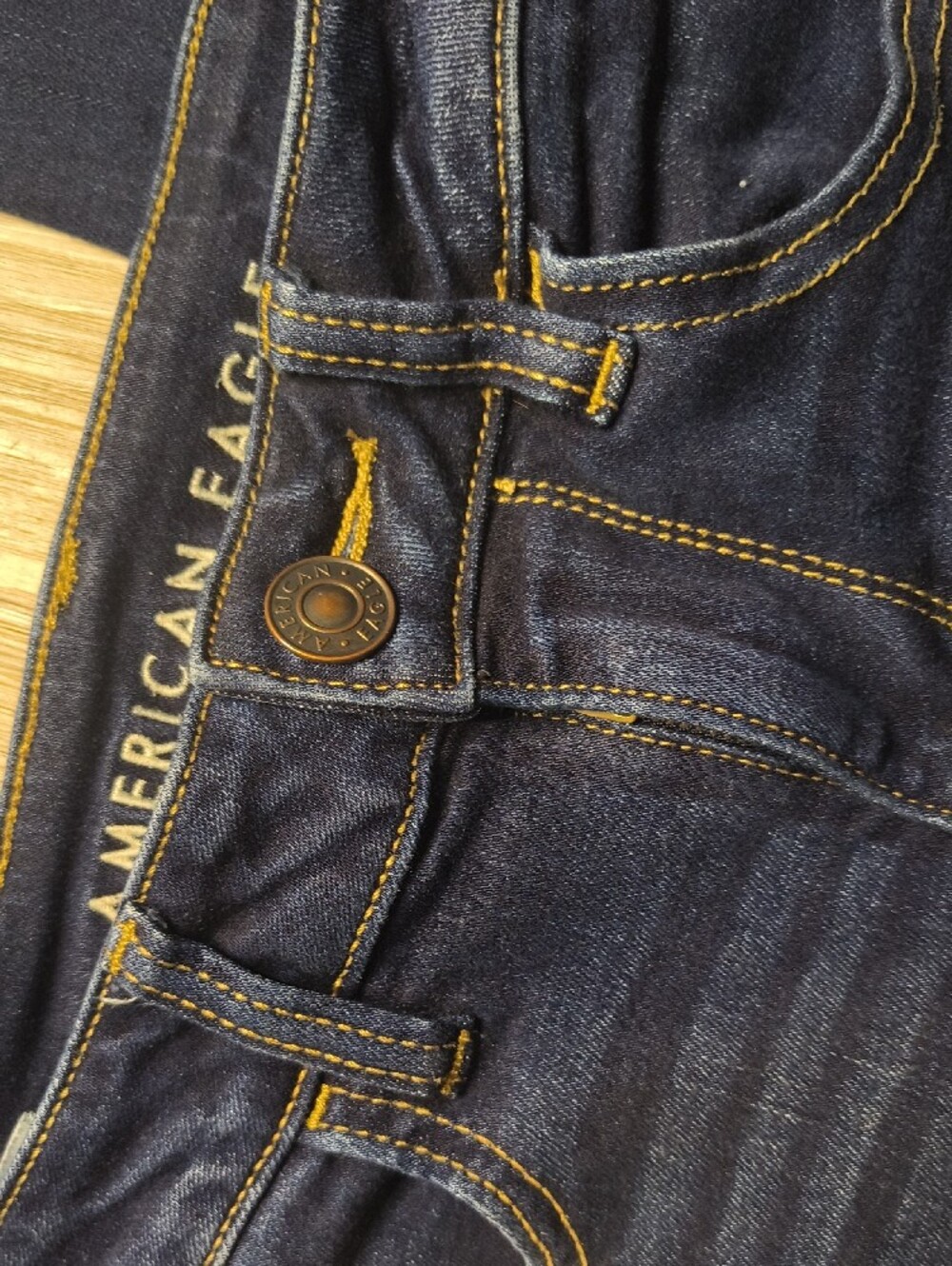 Jegging Next Level Stretch w/30" Inseam American Eagle Women's Size 4 Jeans 834 - Picture 2 of 8